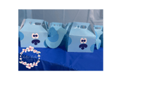 Image 1 of Blues clues inspired party favor boxes