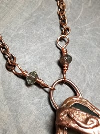 Image 4 of Electroformed Onyx Drusy Necklace