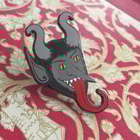 Image 1 of Krampus enamel pin