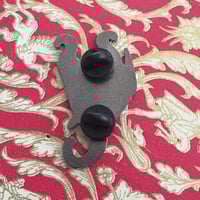 Image 4 of Krampus enamel pin