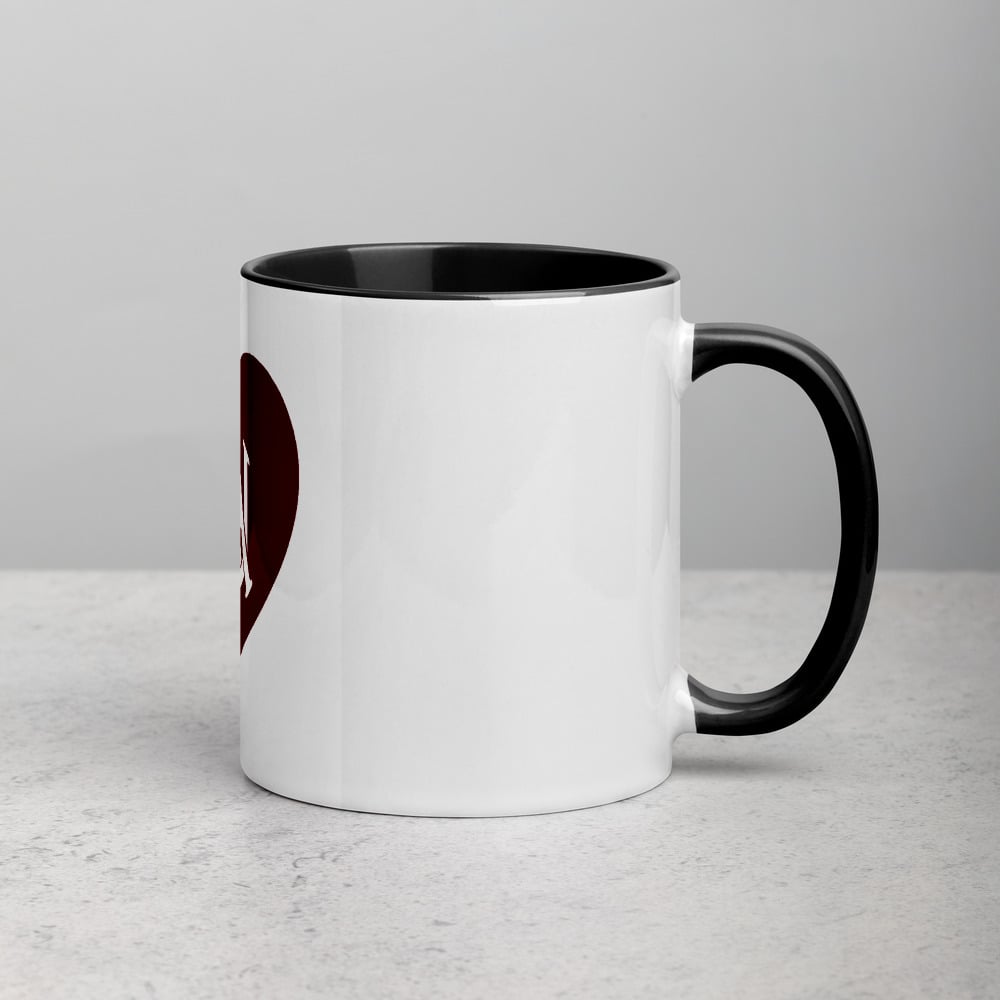 Image of AAMU LOVE Mug with BLACK INSIDE