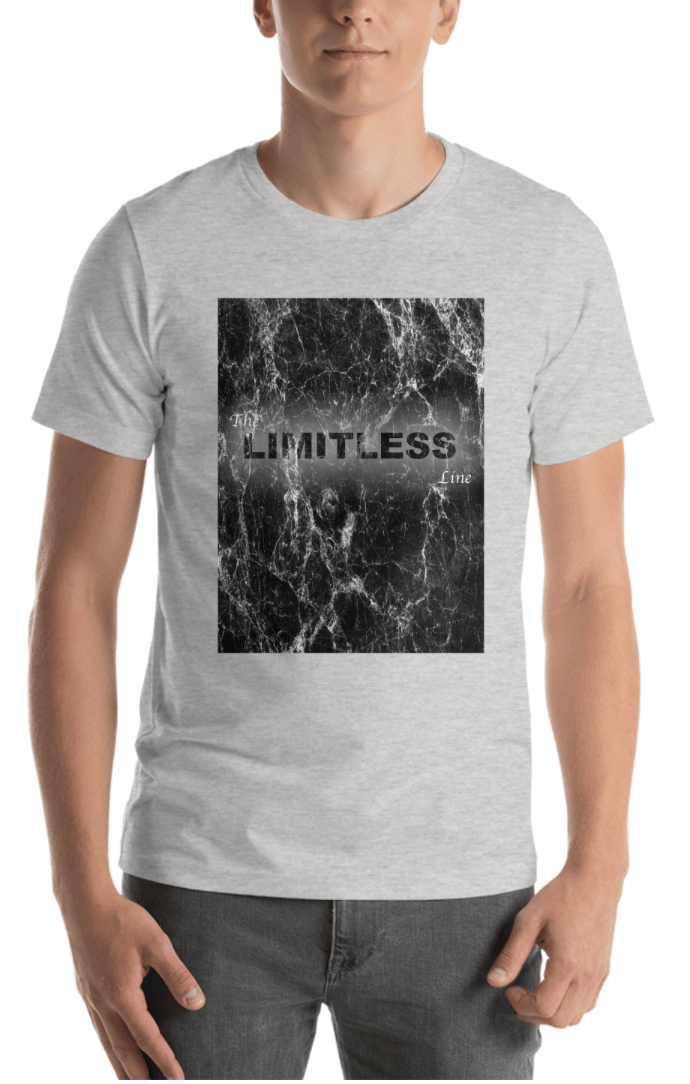 Marble Background Logo Tee