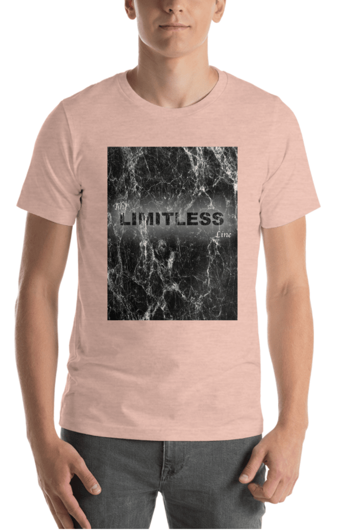 Marble Background Logo Tee