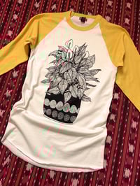 Image 1 of Peace Plant Unisex Baseball Tee