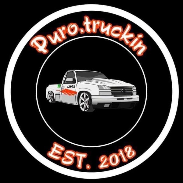 Image of Puro.truckin EST. 2018 Truck Decal