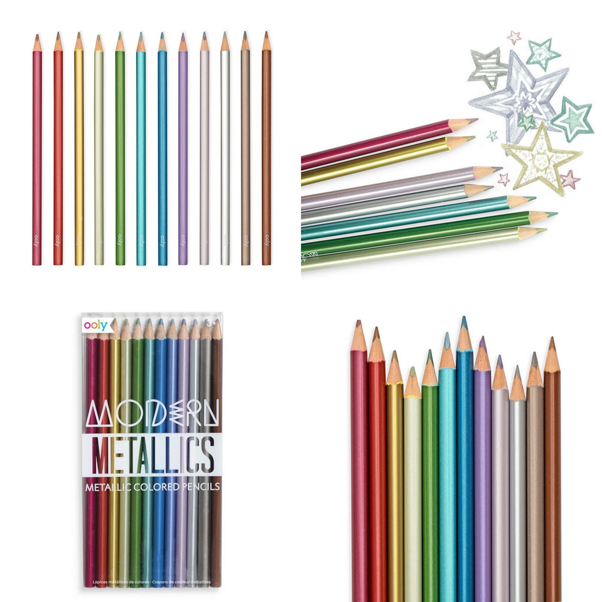 Ooly - Brilliant Brush Markers - Set of 12