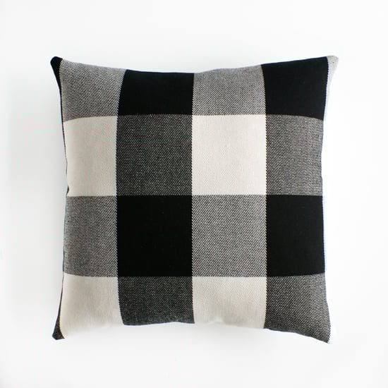 Image of buffalo check cushion cover