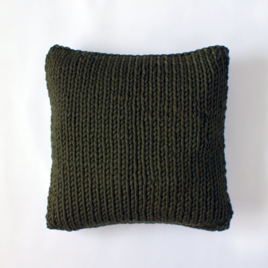 hand knitted cushion covers