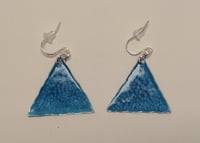 Image 4 of Turquoise aluminium earrings