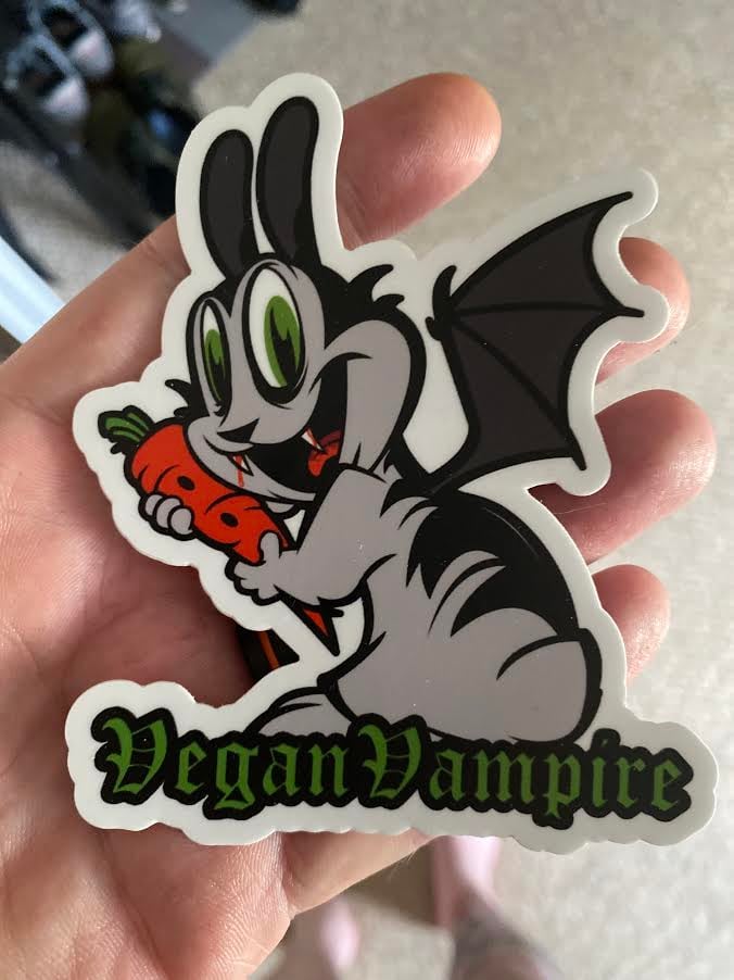 Image of I VANT Carrots! : Sticker