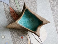 Image 4 of Set of Two Studio Ceramic Sculptures or Vessels by Clive Brooker
