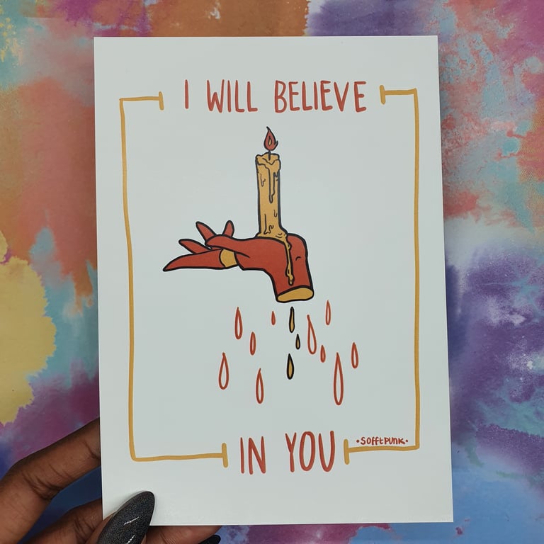 Our Best / Our Faith Postcard Prints Image 4