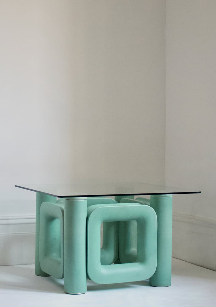 Image of Postmodern Ceramic Coffee Table, Italy 1970s