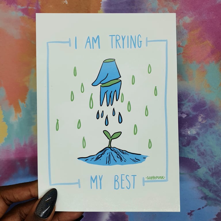 Our Best / Our Faith Postcard Prints