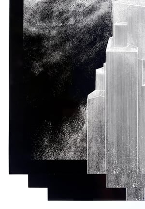 Image of WHITE NOISE AND BLACK METAL POSTER PRINT