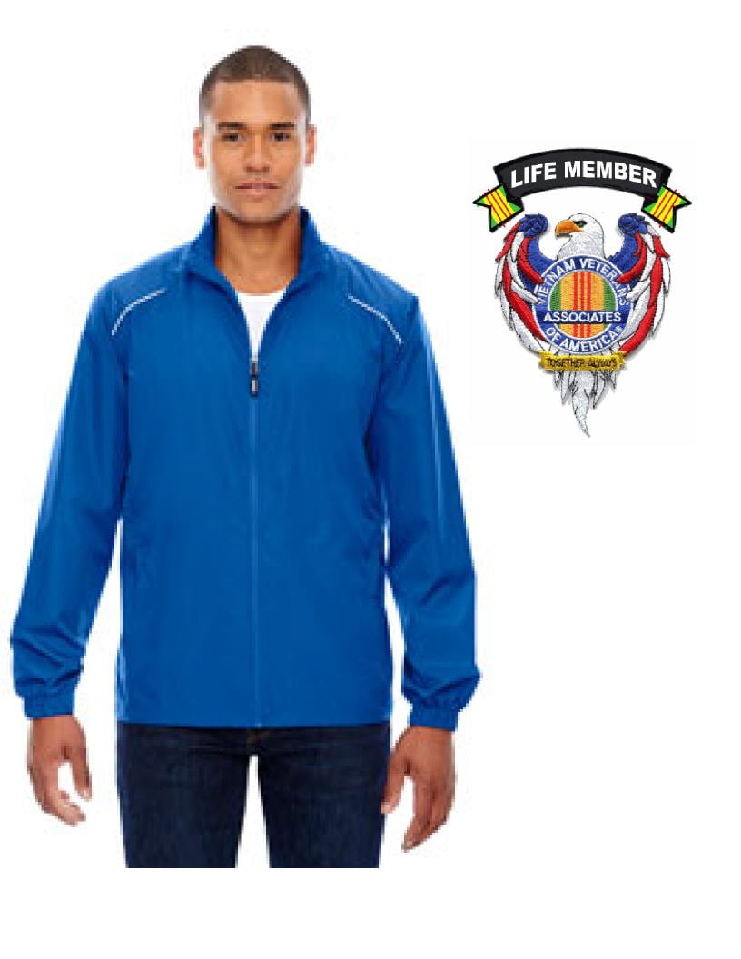 Image of Men's AVVA Jacket with Eagle/Associates patch and Life Member Tab