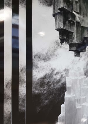 Image of WHITE NOISE AND BLACK METAL POSTER PRINT