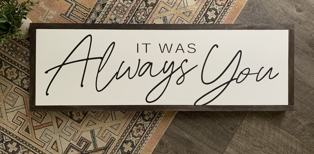 Image of It Was Always You