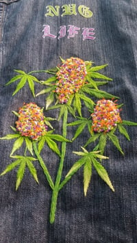 Image 2 of Bud the embroidered jean jacket
