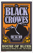 Image of Black Crowes Houston House of Blues 09
