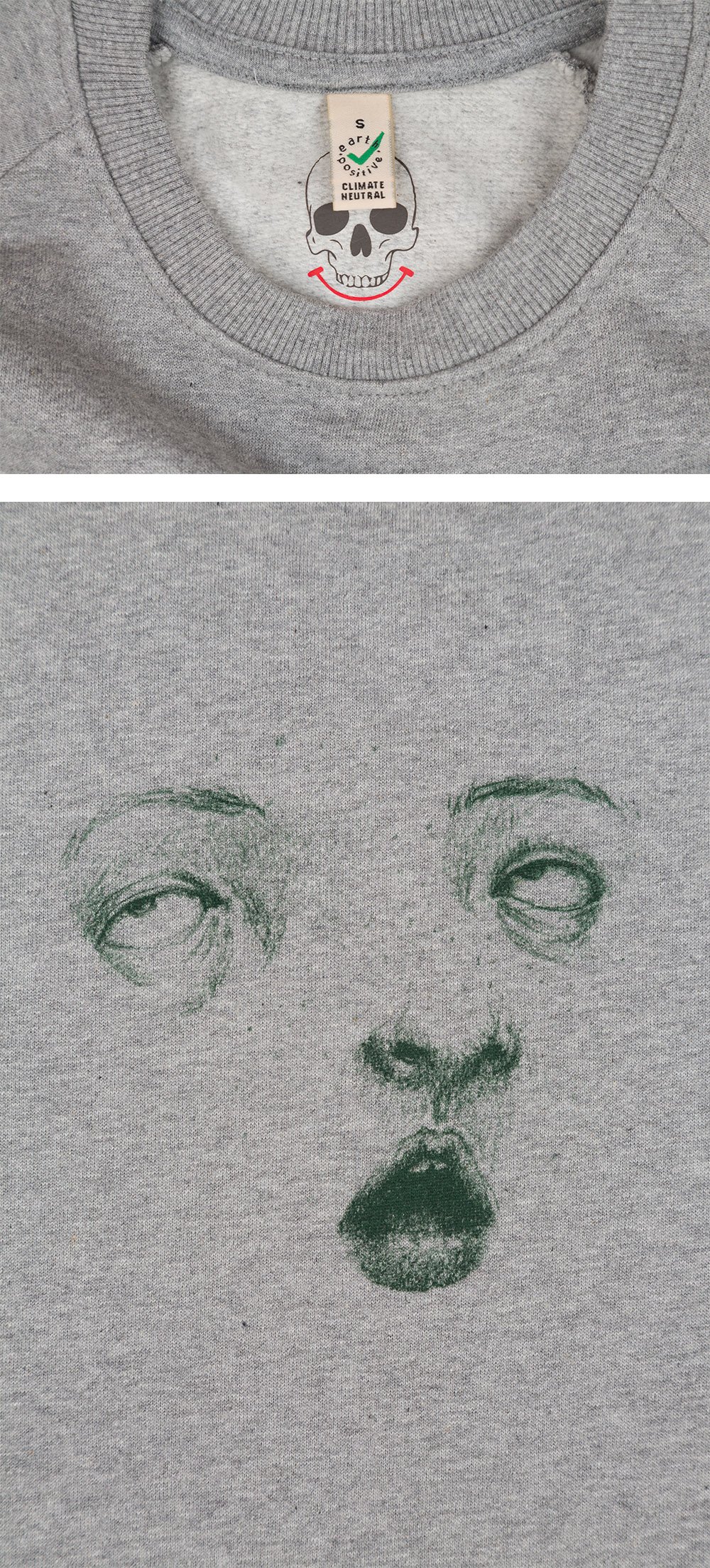 Whatever Mum! Unisex Grey Sweatshirt (Organic)
