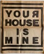 Image of Your House Is Mine Newspaper