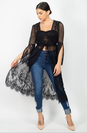 Image of Lace Kimono