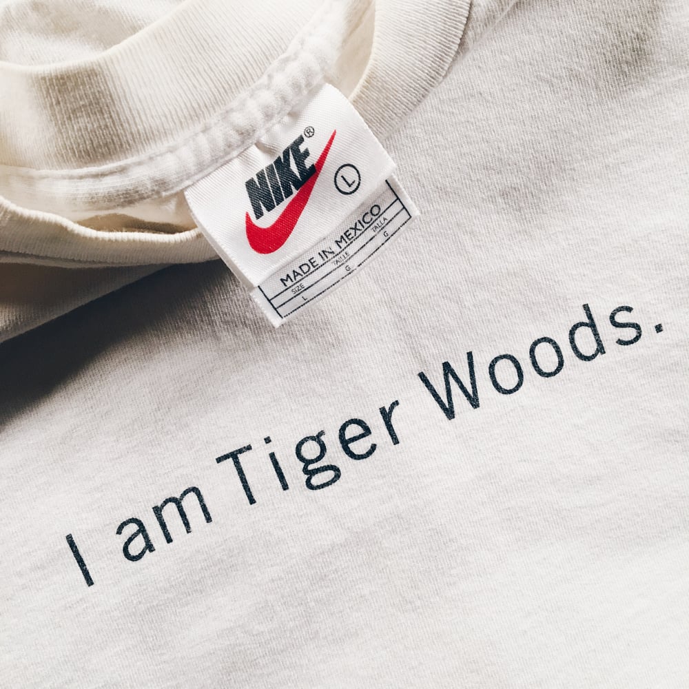 Image of Original 90’s Nike “I Am Tiger Woods” Tee.