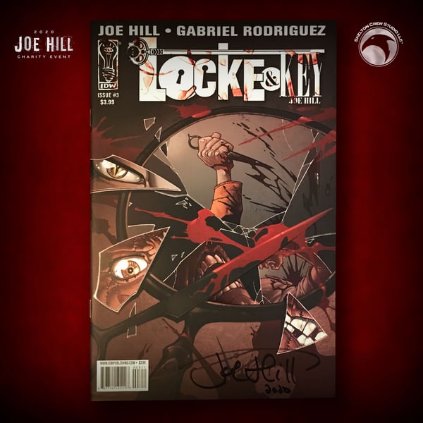 Image of JOE HILL 2020 CHARITY EVENT: SIGNED "Welcome to Lovecraft" #3 