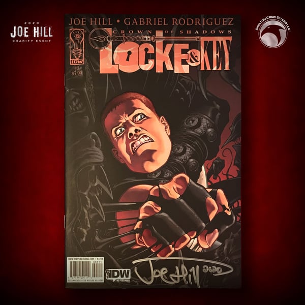Image of JOE HILL 2020 CHARITY EVENT: SIGNED "Crown of Shadows" #3 
