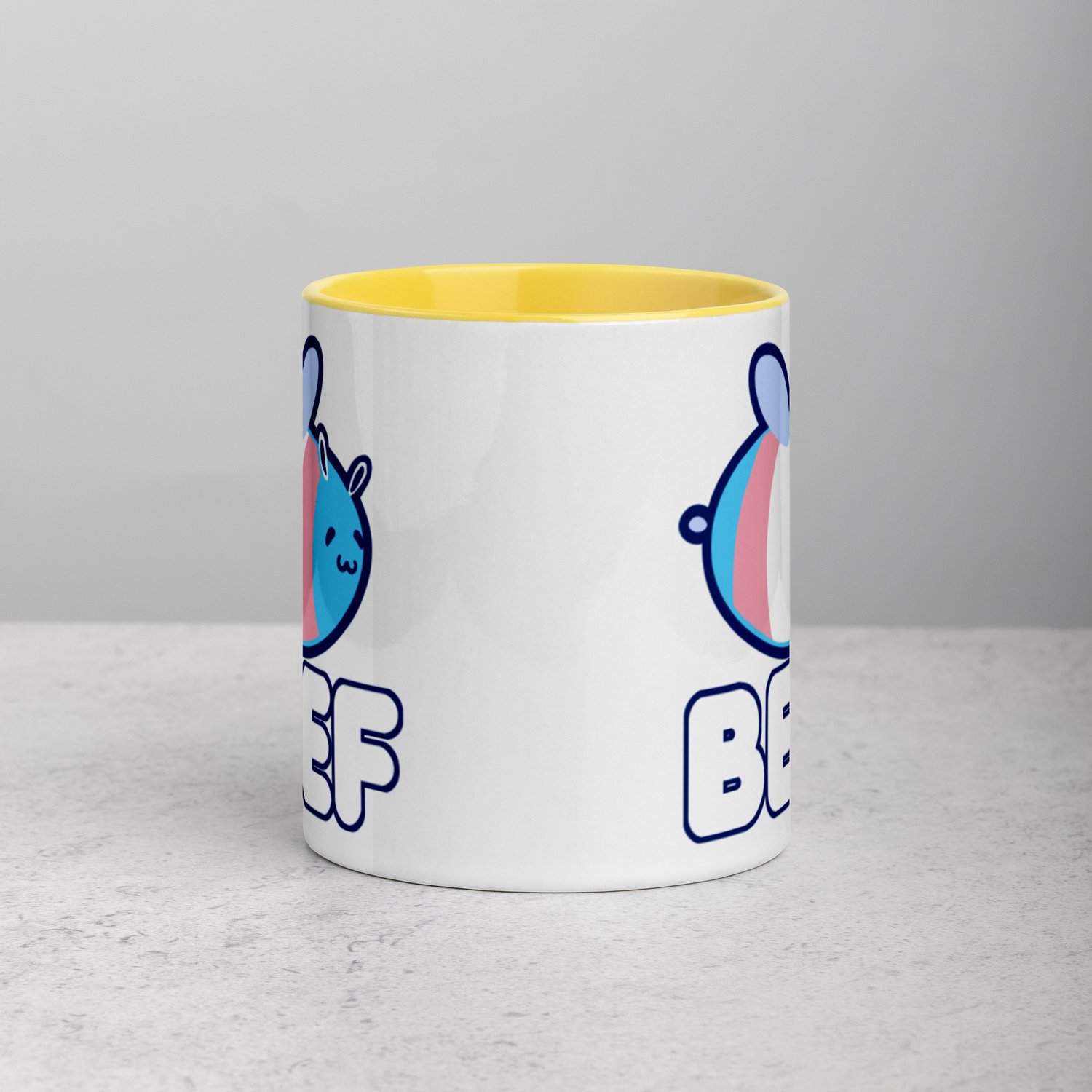 Trans BEEF Colored Mugs