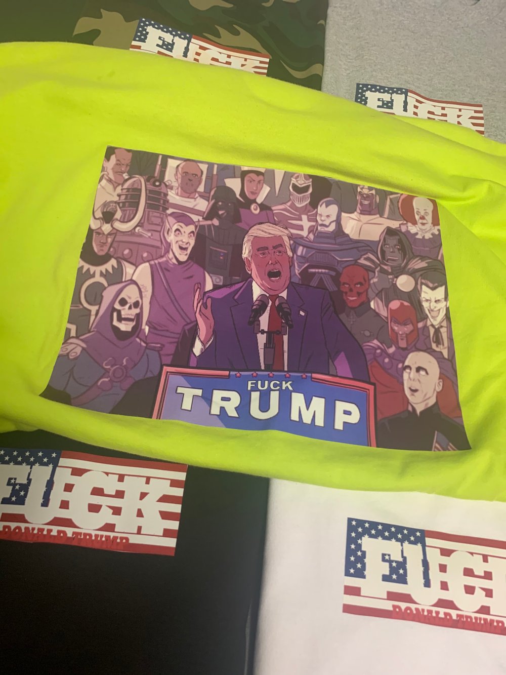 Image of FUCK DONALD TRUMP T-SHIRT