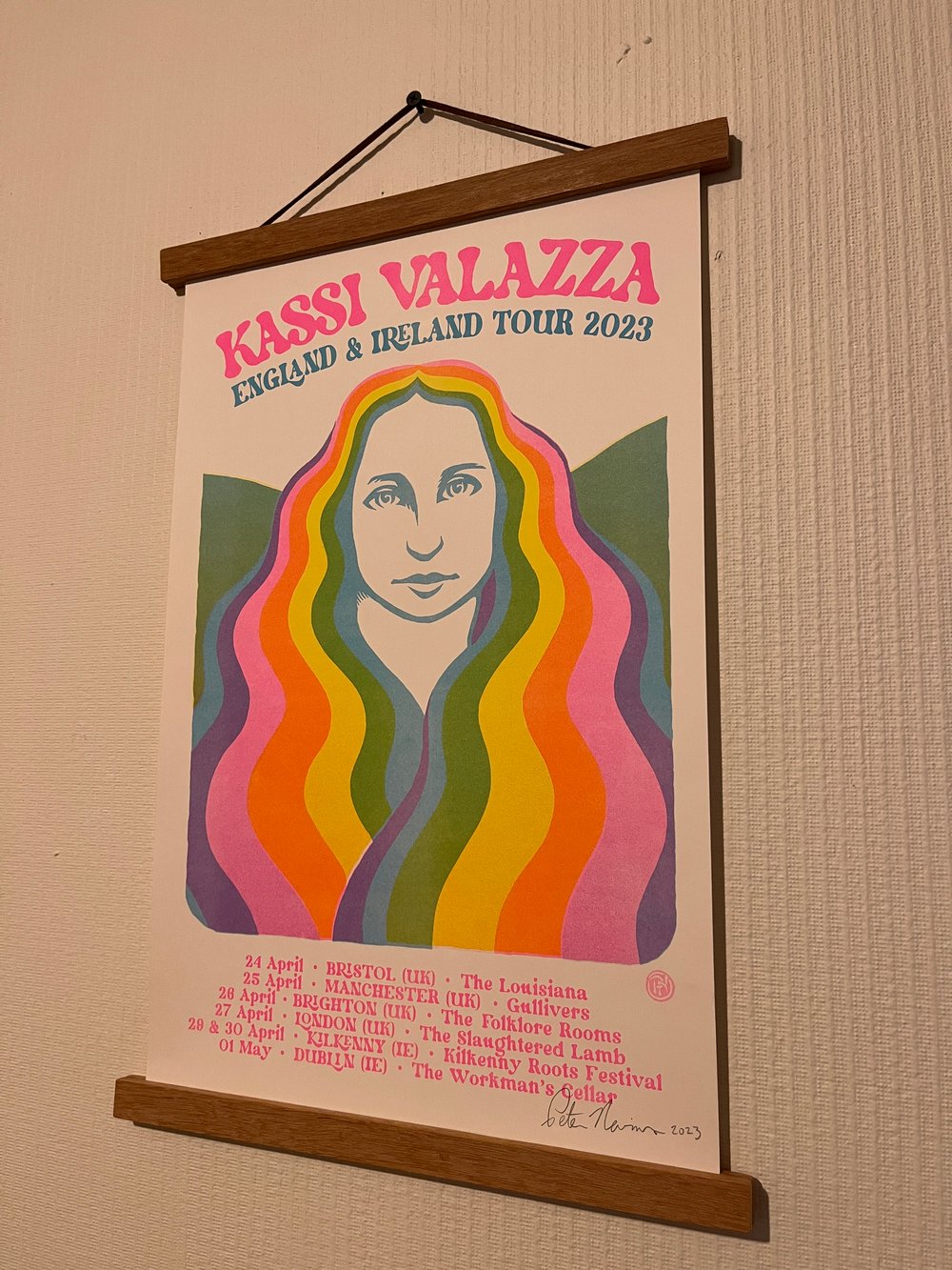 Kassi Valazza Tour Poster