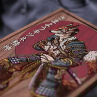 Image 4 of Kitsune - Engraved Painting - Edition of 10