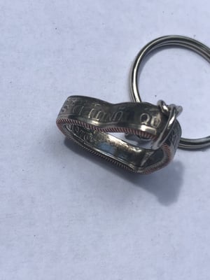 Image of Bicentennial Heart Keychain