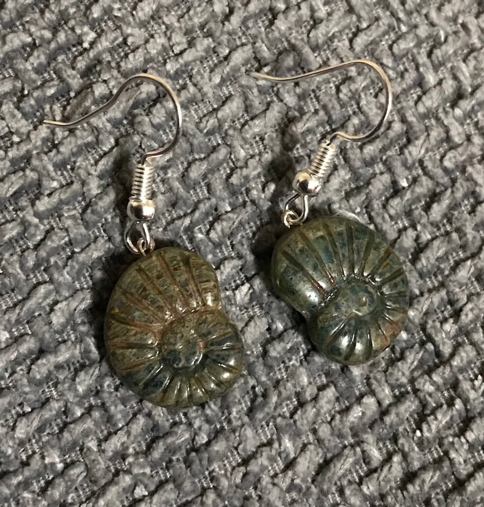 Image of Fossil earrings