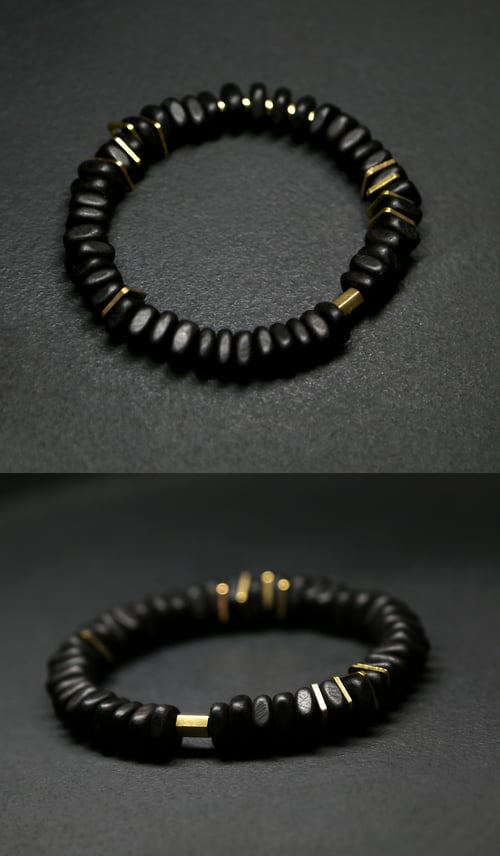 Image of 黑檀木 x 原坯黃銅 | Honkaku