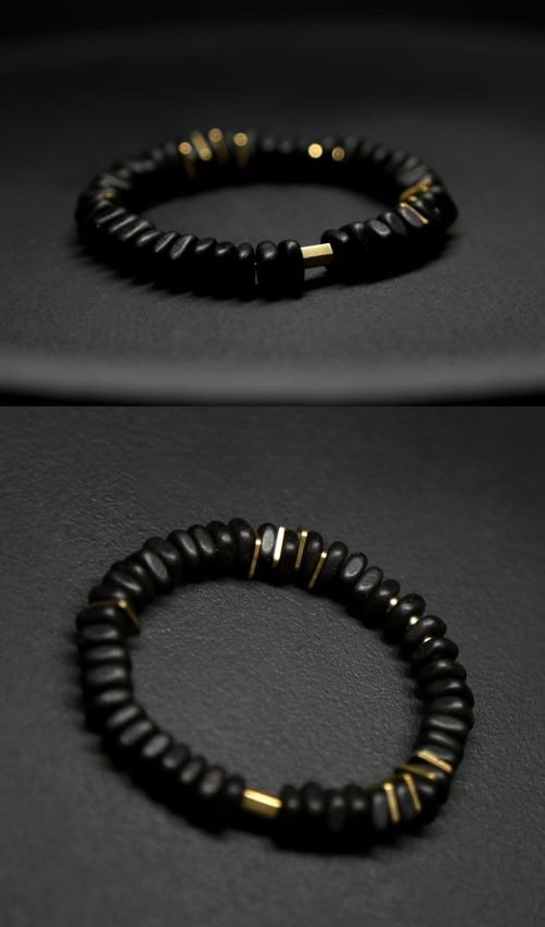 Image of 黑檀木 x 原坯黃銅 | Honkaku