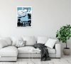Limited Edition Art Print of Cannes Harbour (without picture frame)