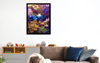Limited Edition Art Print of Colourful Marine Life  (without picture frame)