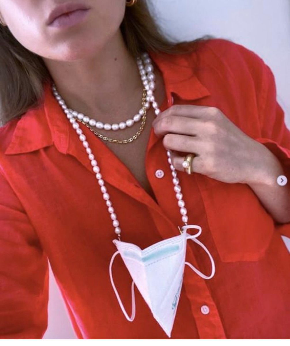 Collar colgante para mascarilla | LUVA