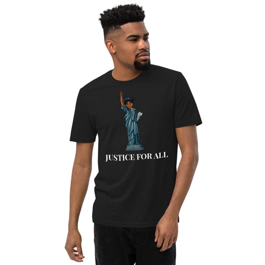 Black Unisex JUSTICE FOR ALL T-SHIRT | TheStayWokeStore