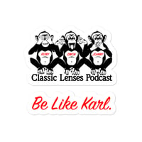 Image 2 of GAS Monkeys + Be Like Karl Vinyl Sticker Set (2 stickers)