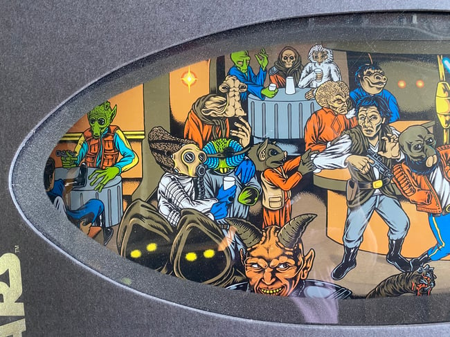 Santa Cruz Star Wars Cantina Scene Skateboard Deck Skate Collector