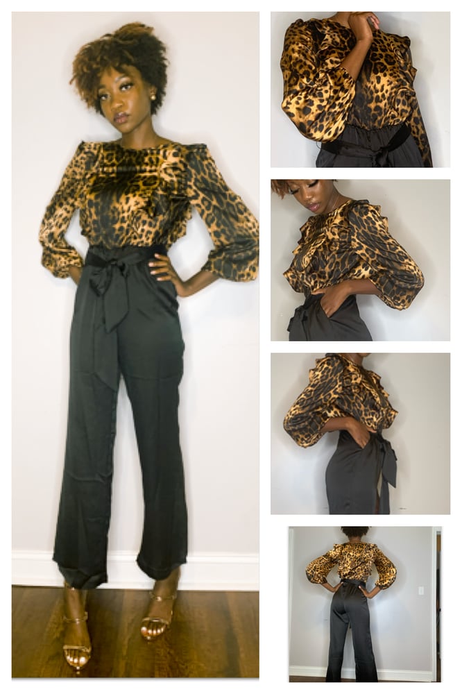 Image of Print pawty jumpsuit 