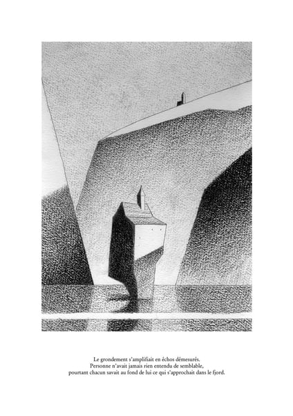 Image of Fragment de fiction 02 "Fjord" - 21*29,7 cm