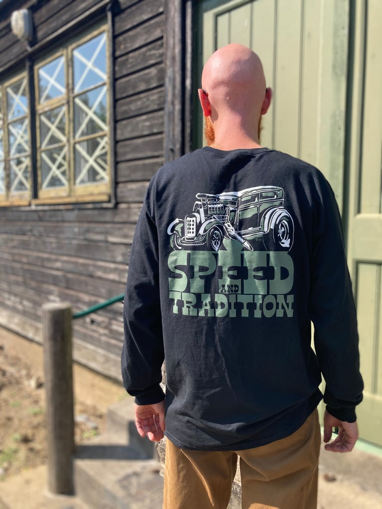 "Drag Sedan" Long sleeve tee Image 3
