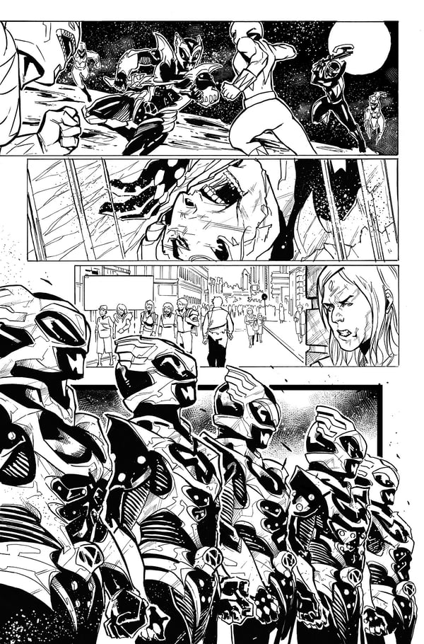 Image of  POWER RANGERS - THE PSYCHO PATH - OGN - PG20