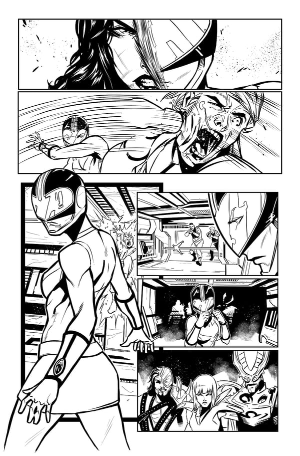 Image of POWER RANGERS TIME FORCE - SINS OF THE FUTURE OGN - PG1