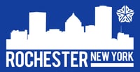 Image 1 of Rochester Skyline Sticker